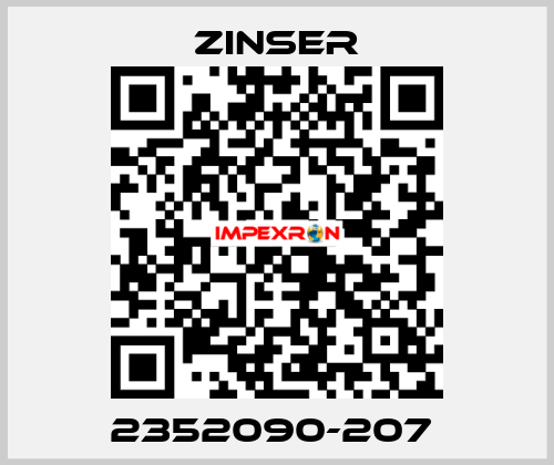 2352090-207  Zinser
