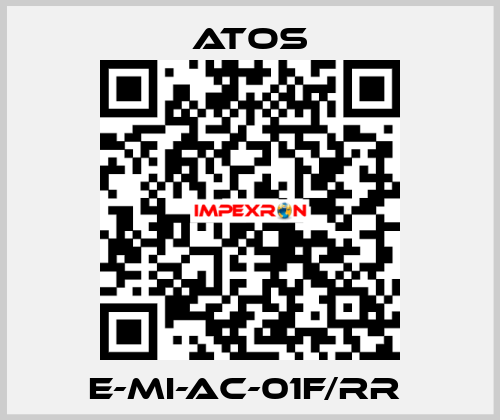 E-MI-AC-01F/RR  Atos