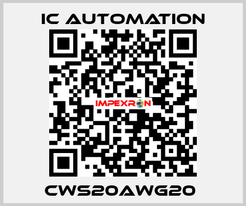 CWS20AWG20  ic automation