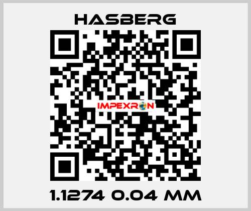 1.1274 0.04 MM Hasberg