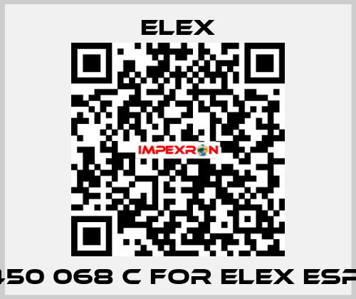 450 068 C FOR ELEX ESP  Elex