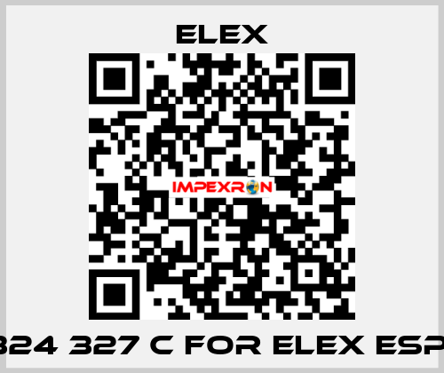 324 327 C FOR ELEX ESP  Elex