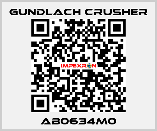 AB0634M0 Gundlach Crusher