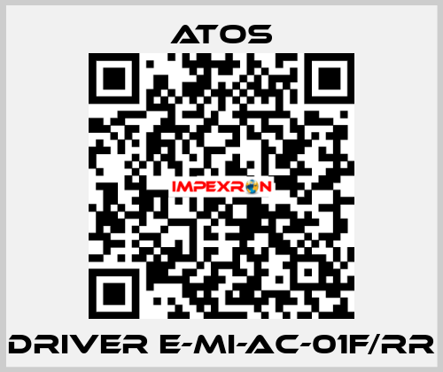 Driver E-MI-AC-01F/RR Atos