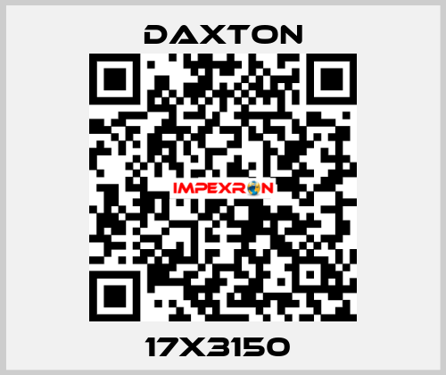 17X3150  DAXTON