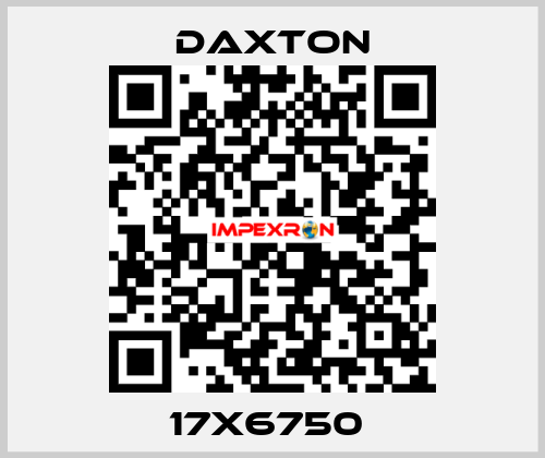 17X6750  DAXTON
