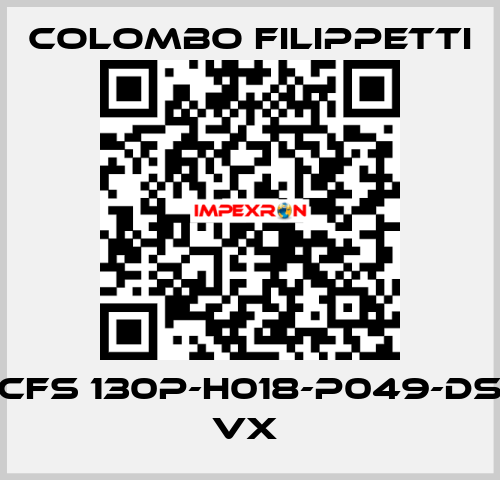 CFS 130P-H018-P049-DS VX  Colombo Filippetti