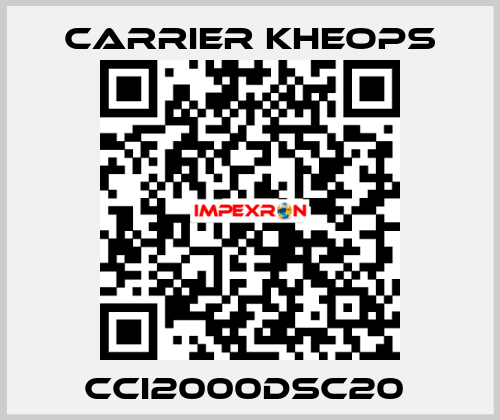  CCI2000DSC20  Carrier Kheops