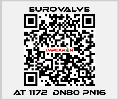 AT 1172  DN80 PN16 Eurovalve