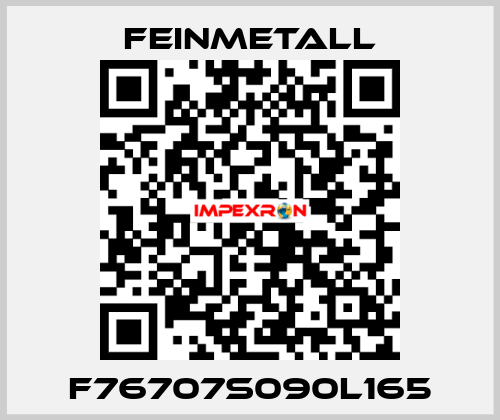 F76707S090L165 FEINMETALL