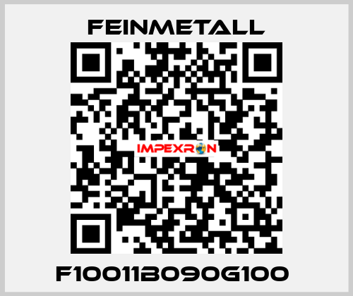 F10011B090G100  FEINMETALL