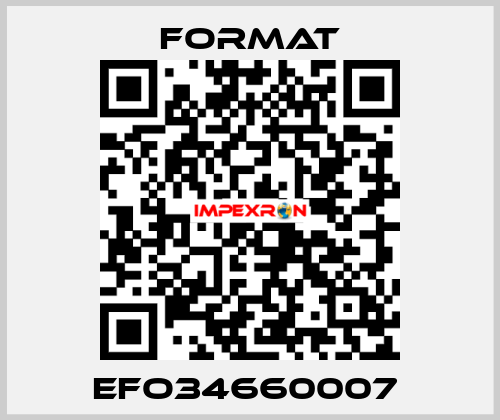 EFO34660007  Format