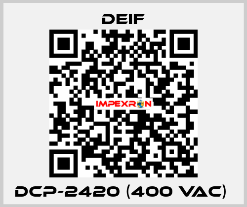 DCP-2420 (400 VAC)  Deif