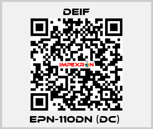 EPN-110DN (DC)  Deif