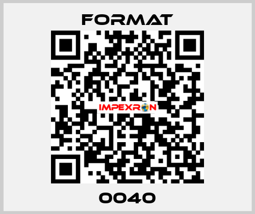 0040 Format