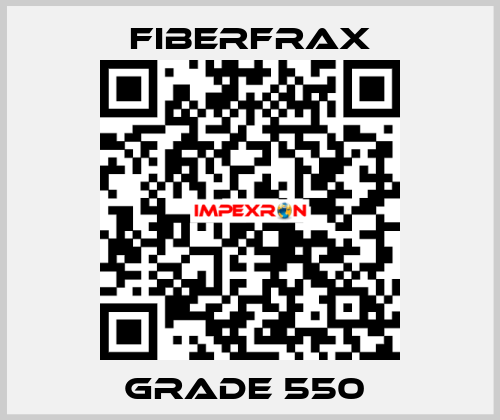 GRADE 550  Fiberfrax
