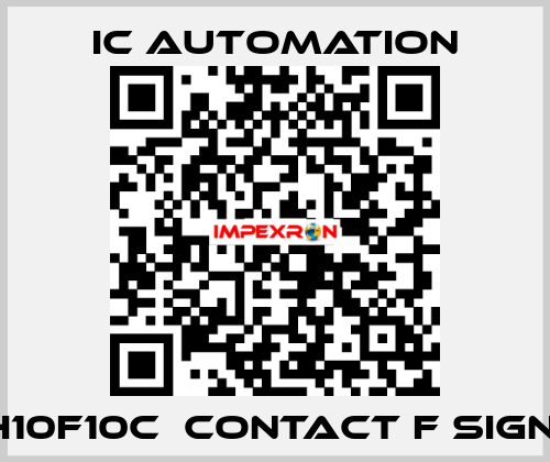 H10F10C  Contact F sign  ic automation
