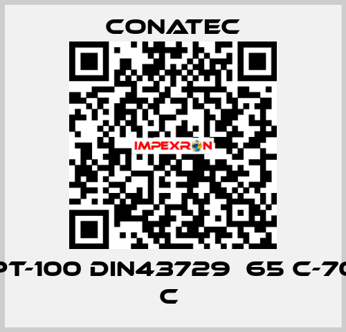 PT-100 DIN43729  65 C-70 C  Conatec