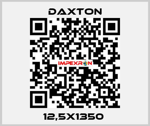 12,5X1350  DAXTON