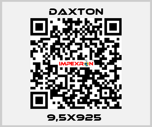 9,5X925  DAXTON