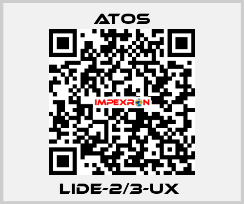 LIDE-2/3-UX  Atos