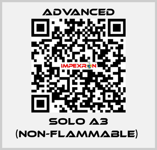 Solo A3 (Non-flammable)  Advanced