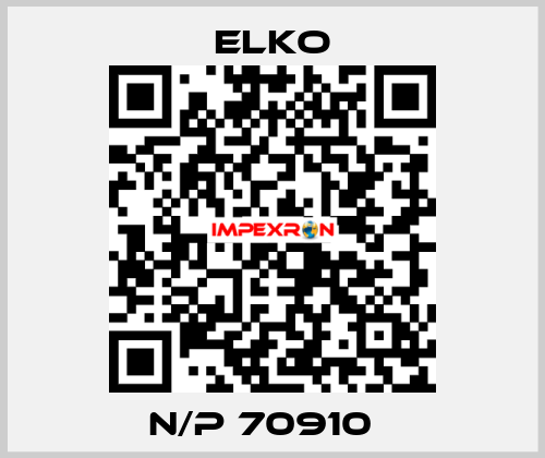 N/P 70910   Elko