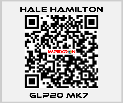 GLP20 MK7   HALE HAMILTON