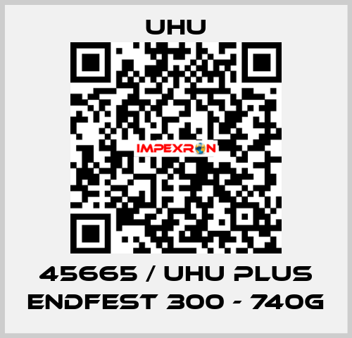 45665 / Uhu Plus Endfest 300 - 740g UHU