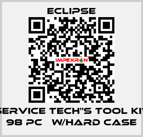 SERVICE TECH"S TOOL KIT 98 PC   w/HARD CASE Eclipse