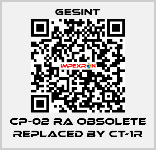 CP-02 RA obsolete replaced by CT-1R Gesint