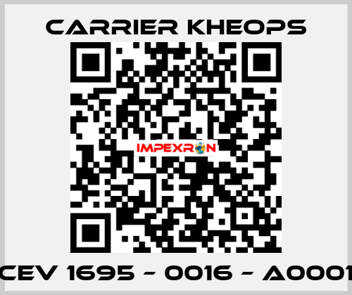 CEV 1695 – 0016 – A0001 Carrier Kheops