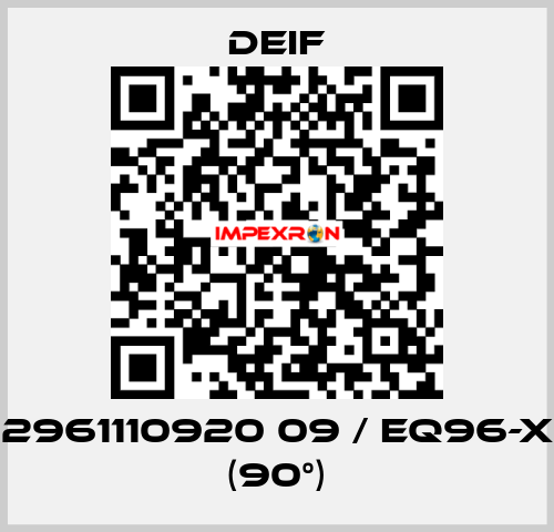 2961110920 09 / EQ96-x (90°) Deif
