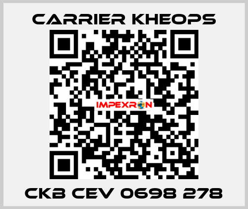 CKB CEV 0698 278 Carrier Kheops