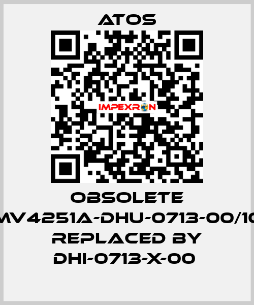 OBSOLETE MV4251A-DHU-0713-00/10 Replaced by DHI-0713-X-00  Atos