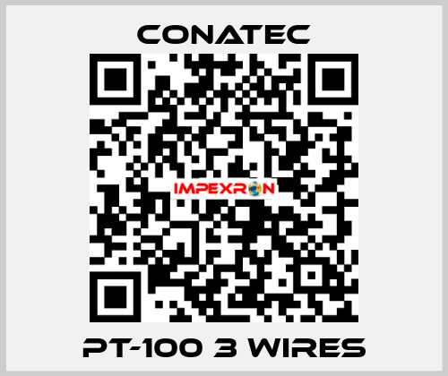 PT-100 3 WIRES Conatec