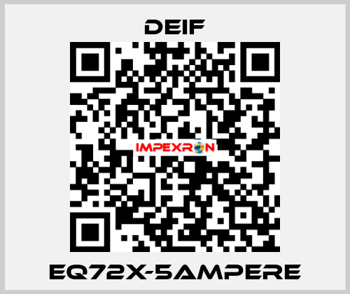 EQ72X-5AMPERE Deif