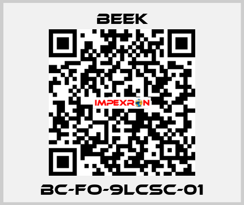BC-FO-9LCSC-01 Beek