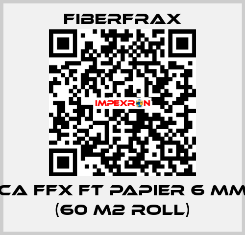CA FFX FT PAPIER 6 MM (60 m2 roll) Fiberfrax