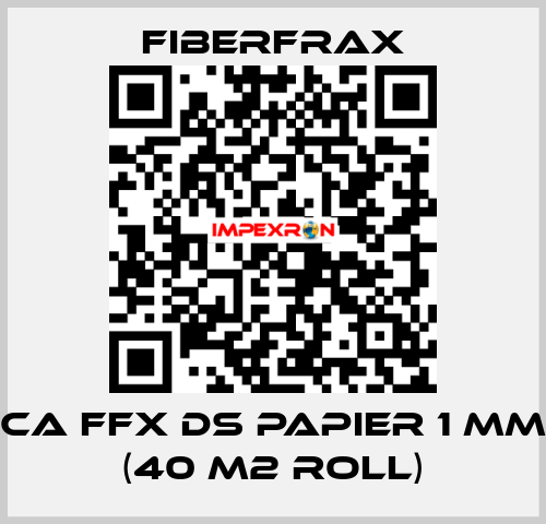 CA FFX DS PAPIER 1 MM (40 m2 roll) Fiberfrax