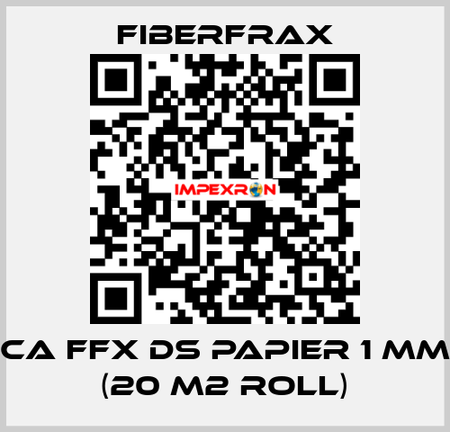 CA FFX DS PAPIER 1 MM (20 m2 roll) Fiberfrax