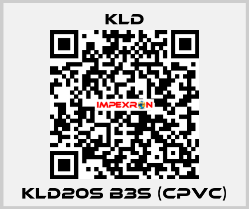KLD20S B3S (cpvc) KLD