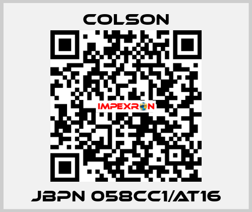 JBPN 058CC1/AT16 Colson