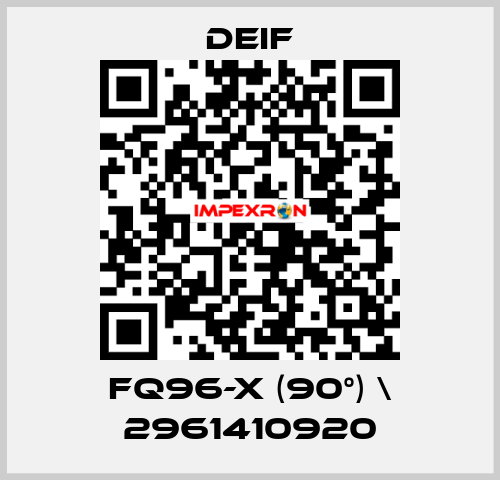 FQ96-x (90°) \ 2961410920 Deif