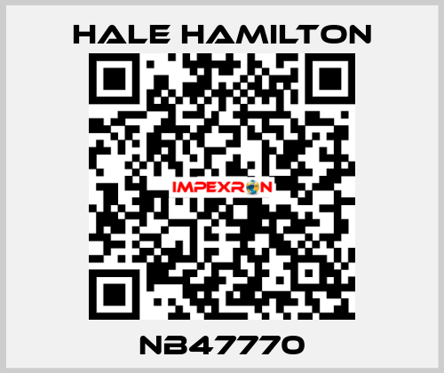 NB47770 HALE HAMILTON