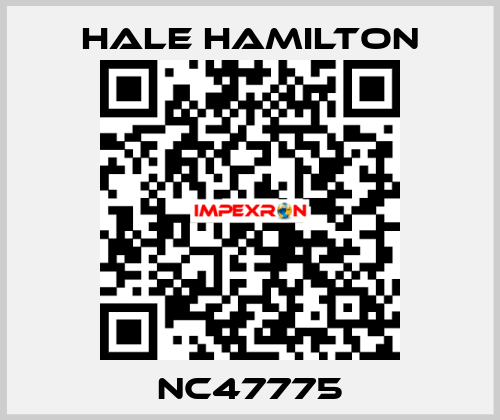 NC47775 HALE HAMILTON