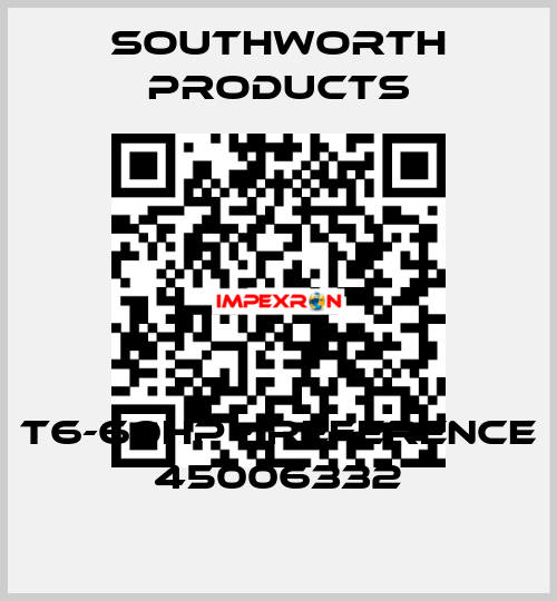 T6-60HP - Reference 45006332 Southworth Products