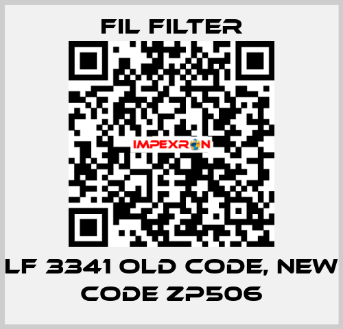 LF 3341 old code, new code ZP506 Fil Filter