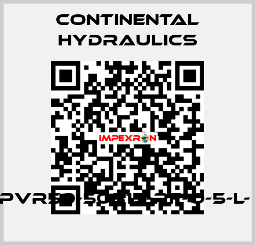 PVR50-50B15-RF-O-5-L-  Continental Hydraulics