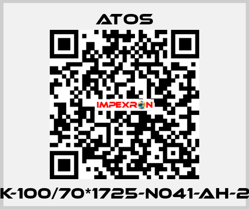 CK-100/70*1725-N041-AH-25 Atos